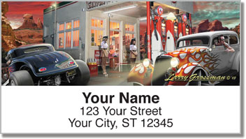 Gas Station Address Labels