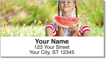 Summer Fun Address Labels
