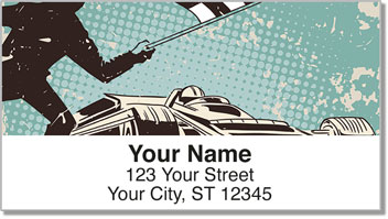 Car Racing Address Labels