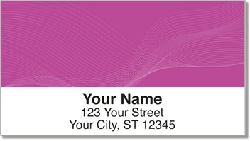 Funky Lines Address Labels