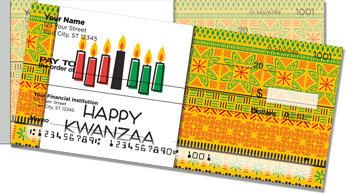 Kwanzaa Side Tear Checks