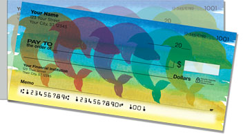 Rainbow Dolphin Side Tear Checks