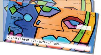 Cubist Gal Pal Side Tear Checks
