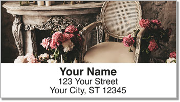 Victorian Furniture Address Labels