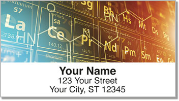 Periodic Chart Address Labels