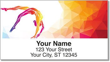 Gymnastics Address Labels