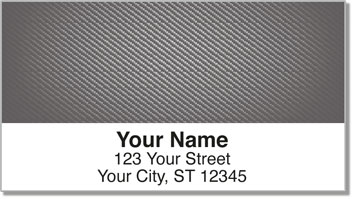 Carbon Fiber Address Labels