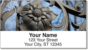 Artistic Iron Address Labels