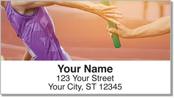 Track & Field Address Labels