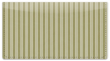 Beige Pinstripe Checkbook Cover