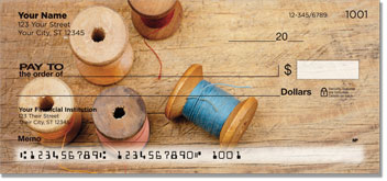 Antique Spool Checks
