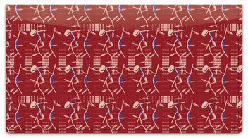 Jungle Print Checkbook Cover