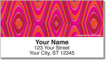 KAB Designs Stripes Address Labels