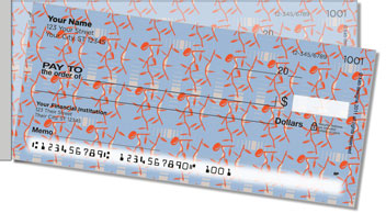 Jungle Print Side Tear Checks