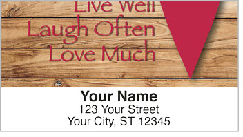 Country Sayings Address Labels