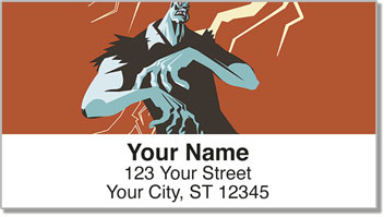Movie Monster Address Labels