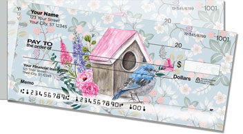 Fancy Birdhouse Side Tear Checks