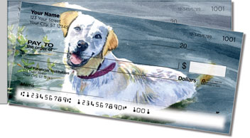 Dog Artwork Side Tear Checks