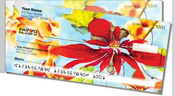 Debbie Lewis Flower Set Side Tear Checks