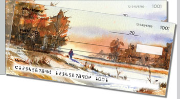 Fall Landscape Side Tear Checks