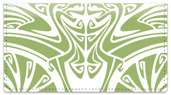 Art Nouveau Pattern Checkbook Cover