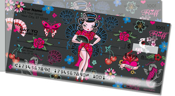 Geisha Girl Side Tear Checks