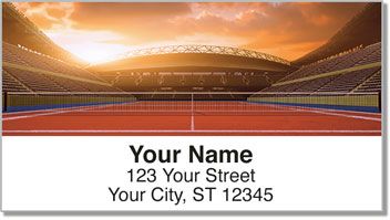 Tennis Pro Address Labels
