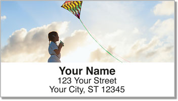 Kite Flying Address Labels