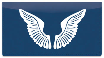 Angel Wings Checkbook Cover
