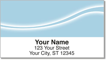 Simple Swoosh Address Labels