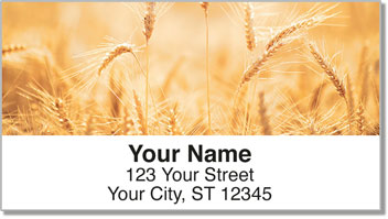 Wheat Field Address Labels
