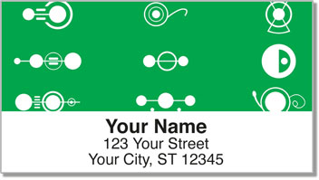 Crop Circle Address Labels