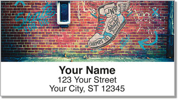 Skateboarding Address Labels