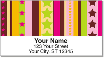 Stars & Bars Address Labels