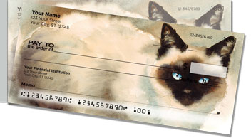Siamese Cat Side Tear Checks