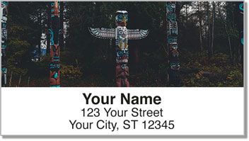 Totem Pole Address Labels