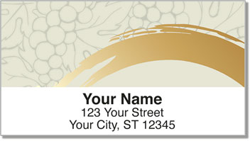 Peaceful Vine Address Labels