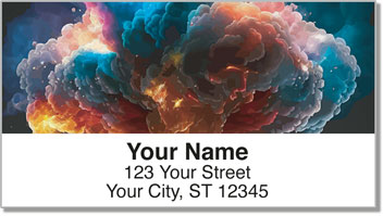 Colorful Energy Address Labels