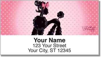 Pixie Poodle Address Labels