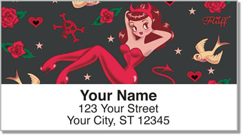 Devilette Address Labels