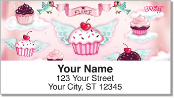 Cupcake Heaven Address Labels