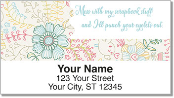 Scrapbook Address Labels