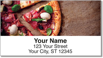 Pizza Address Labels