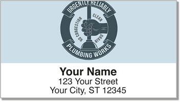 Plumber Address Labels