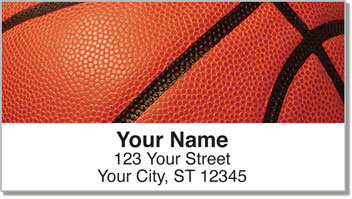 Classic Basketball Address Labels