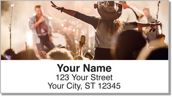 Country Music Address Labels