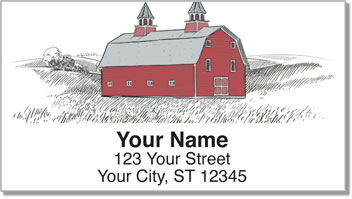 Barn Style Address Labels