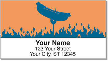 Cookout Address Labels