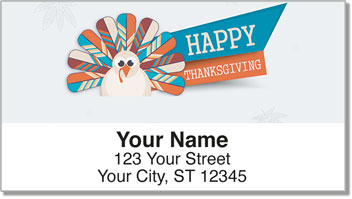 Thanksgiving Address Labels