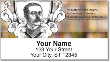 Rudyard Kipling Address Labels